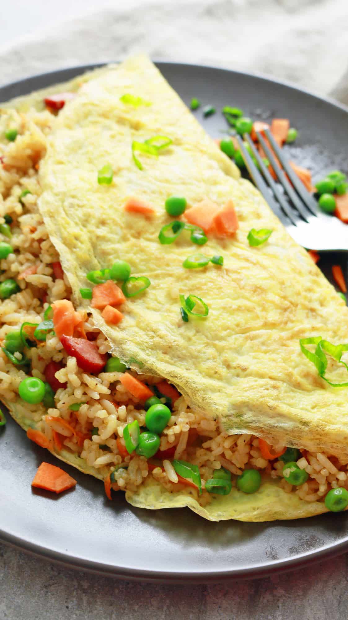 how to make hot dog fried rice with egg