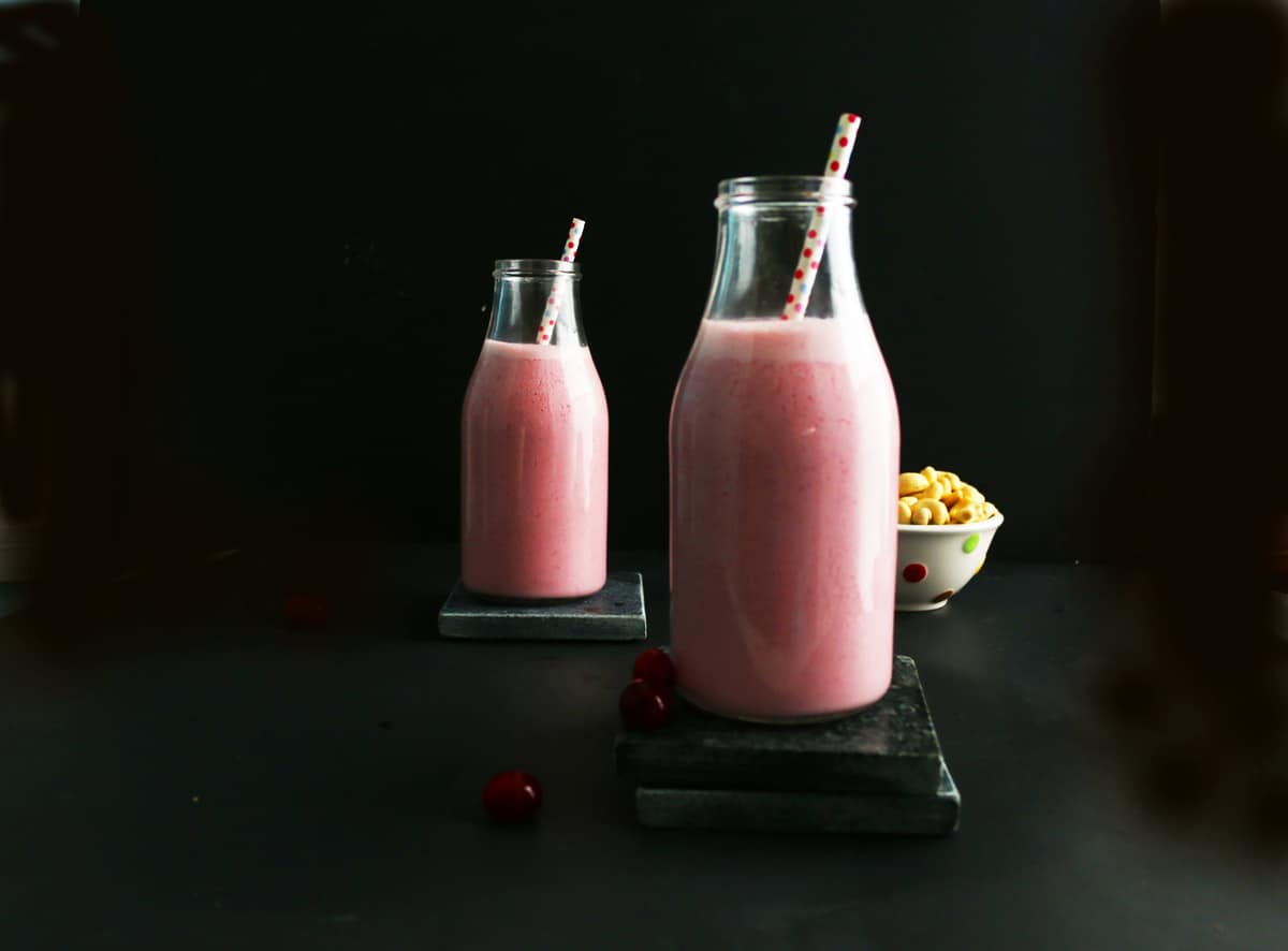 Dairy-Free Cranberry Milk - Kitchen @ Hoskins