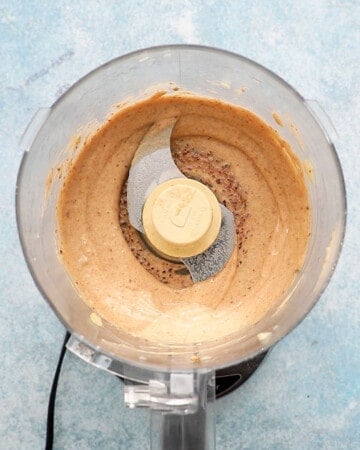 ground brown batter in a food processor. 