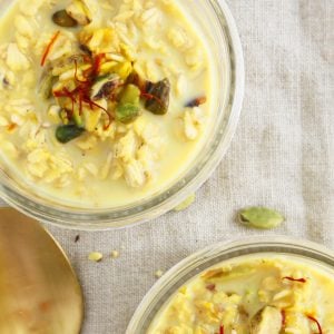 kulfi overnight oats