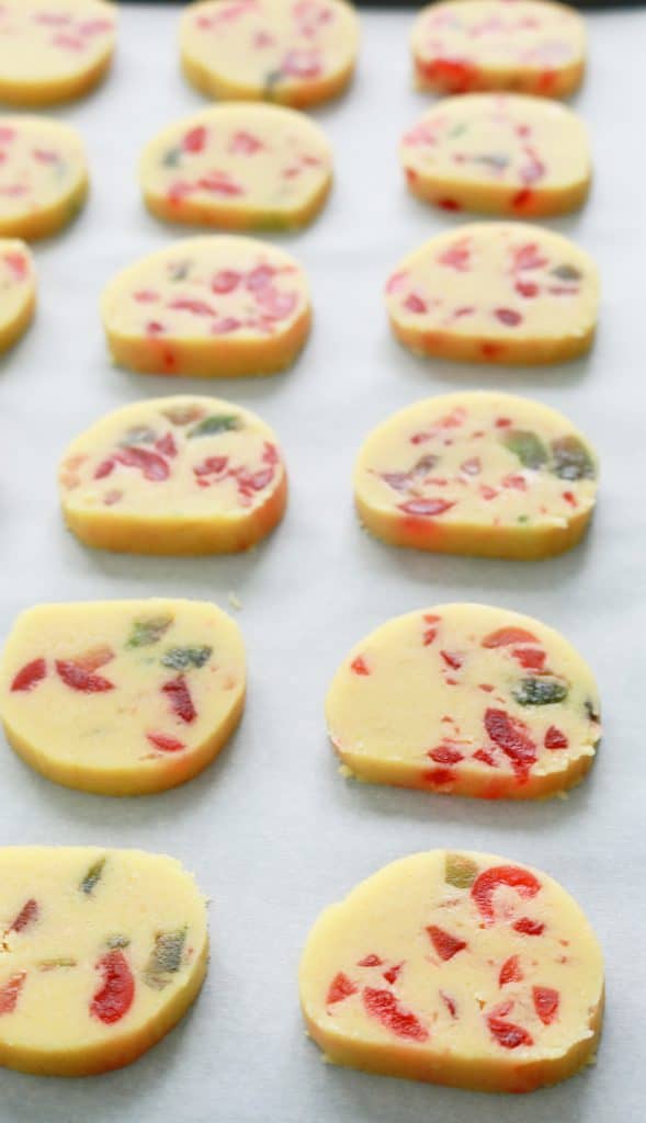 Christmas Fruit Icebox Cookies | KITCHEN @ HOSKINS