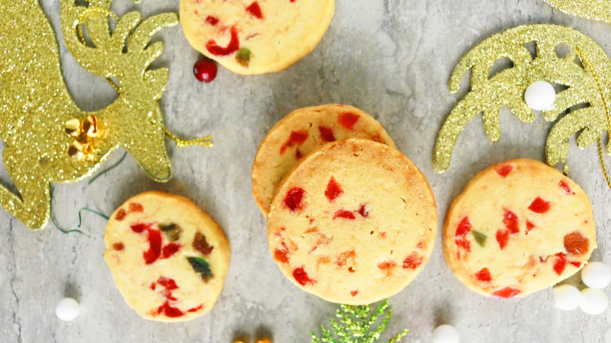 Christmas Fruit Icebox Cookies Kitchen Hoskins