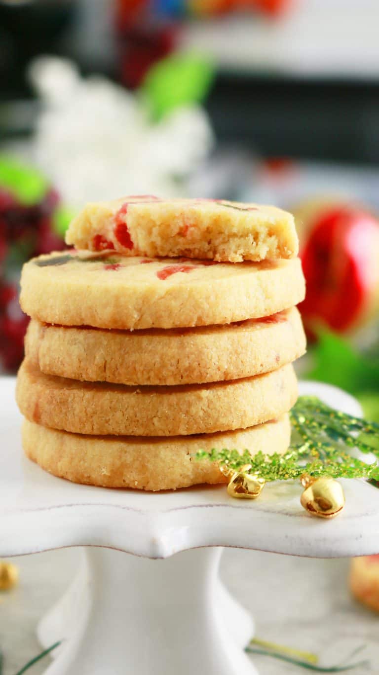 Christmas Fruit Icebox Cookies | KITCHEN @ HOSKINS