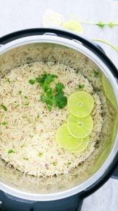 instant pot cilantro lime rice