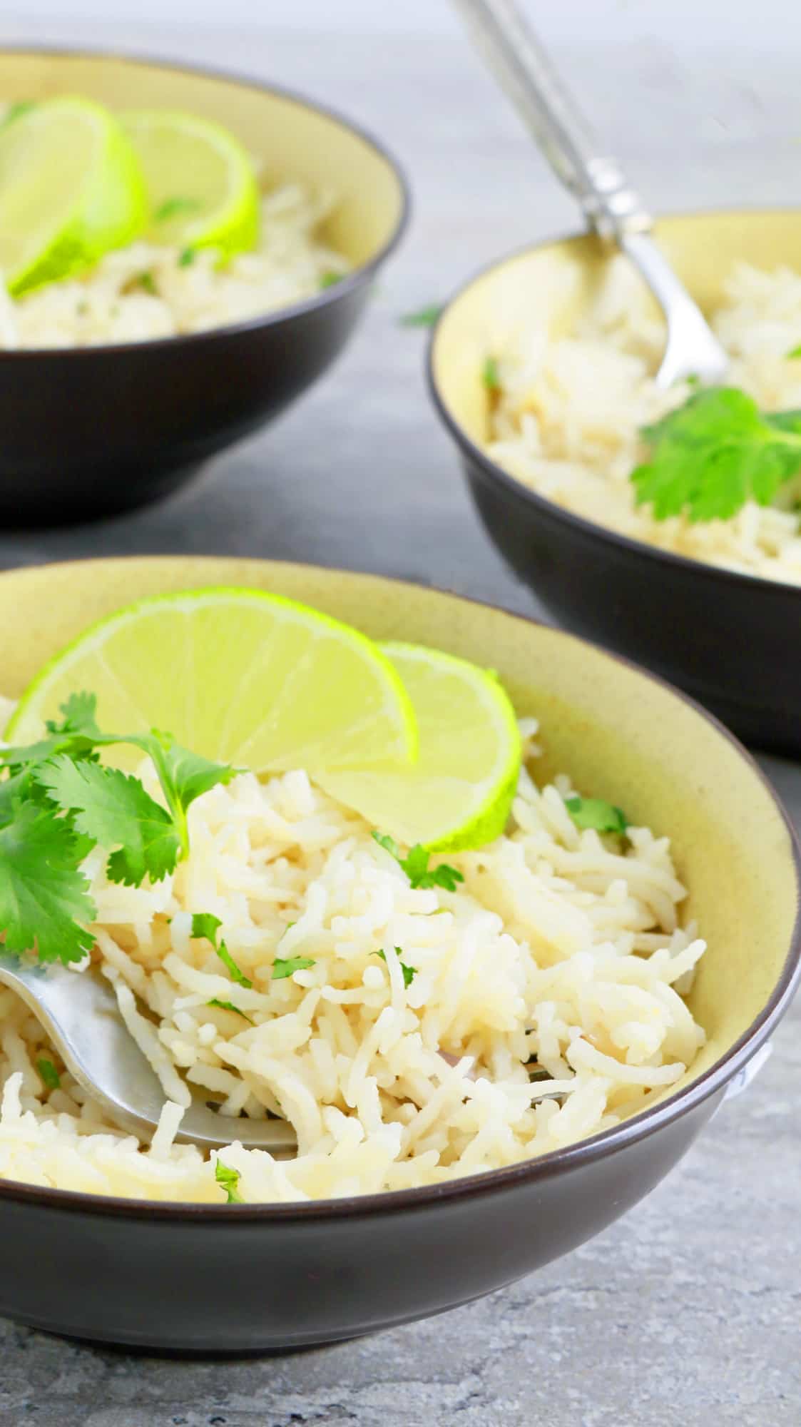 Instant Pot Cilantro Lime Rice - Kitchen @ Hoskins