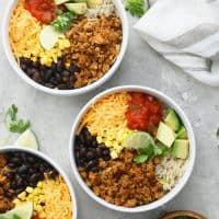 mexican chicken bowl