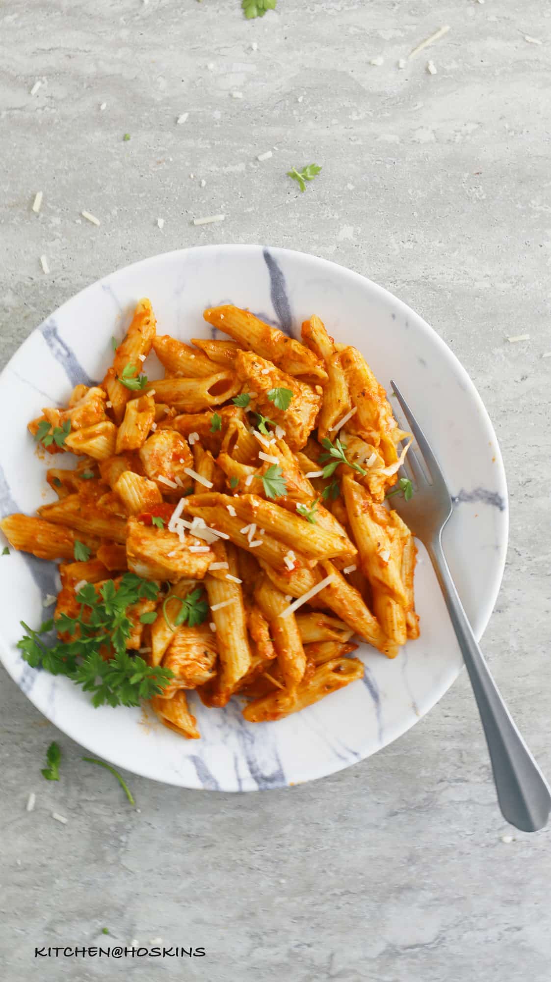 instant pot chicken parmesan pasta