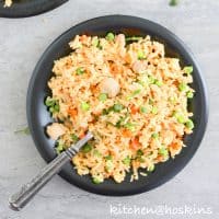 instant pot chicken fried rice