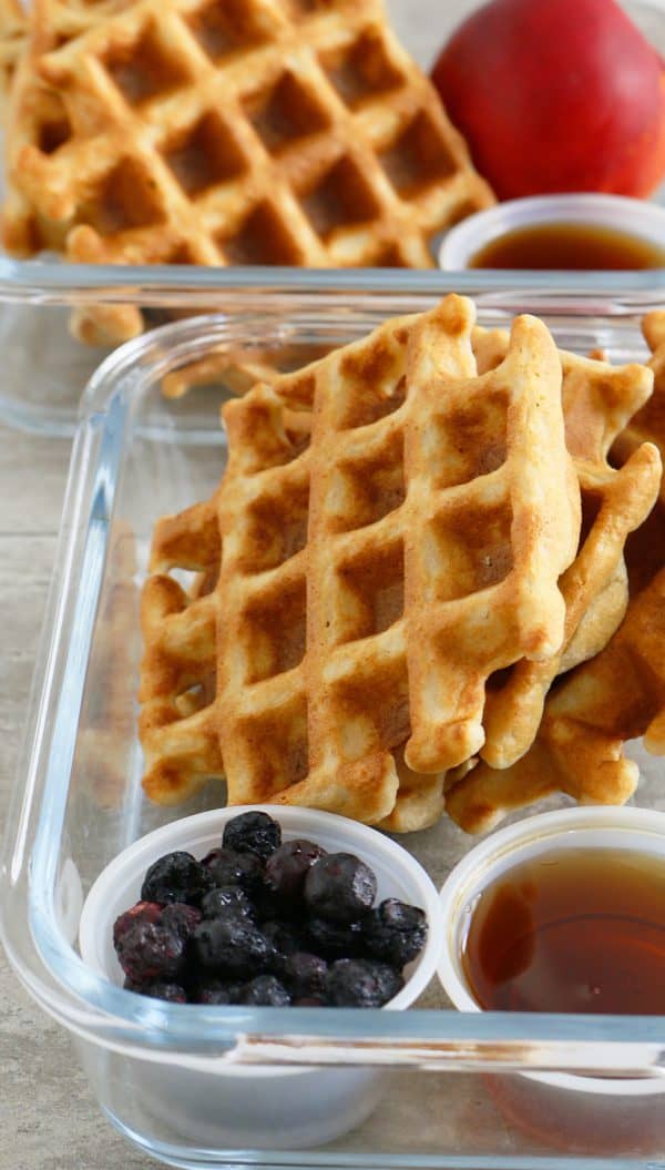 Gluten Free Oatmeal Waffles made in a Blender KITCHEN HOSKINS