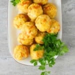 healthyish baked chicken meatballs