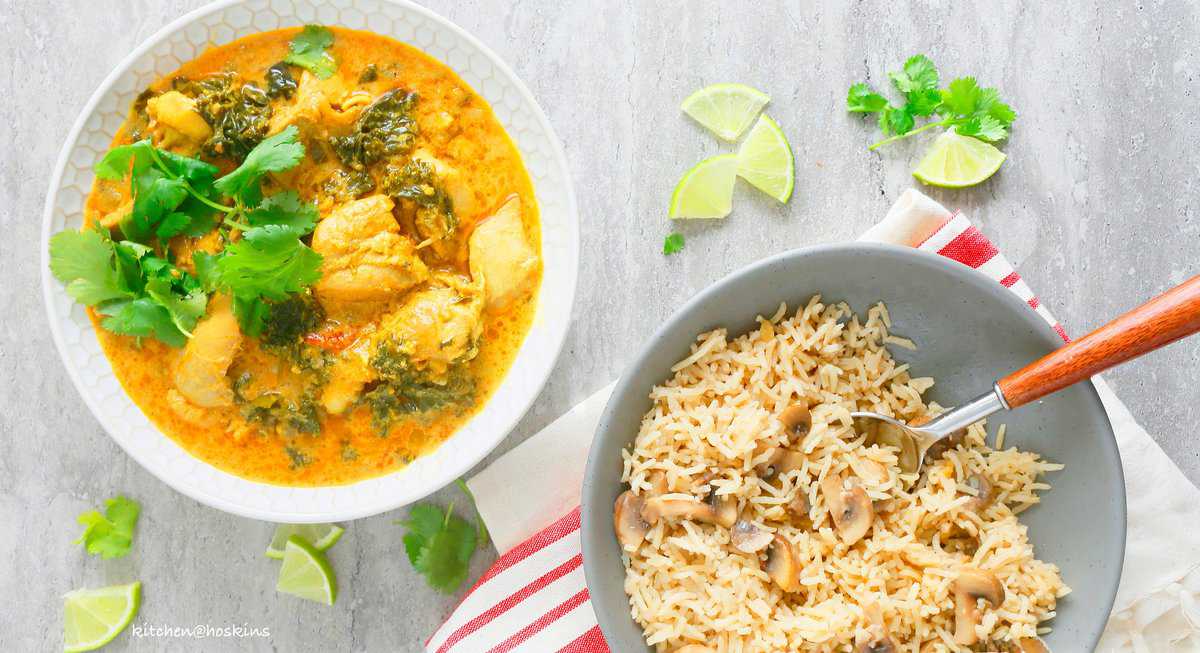 Instant Pot Chicken and Kale Curry KITCHEN HOSKINS