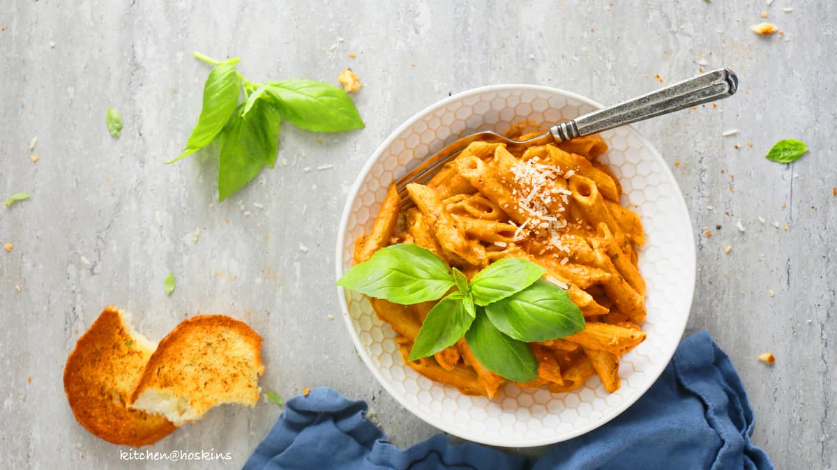 Instant Pot No-Cream Pasta with Tomato Cream sauce ...