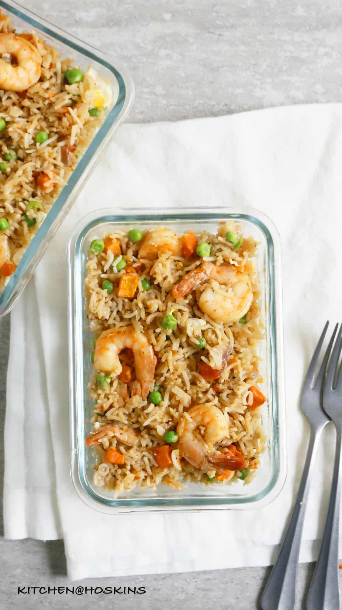 INSTANT POT SHRIMP and rice 