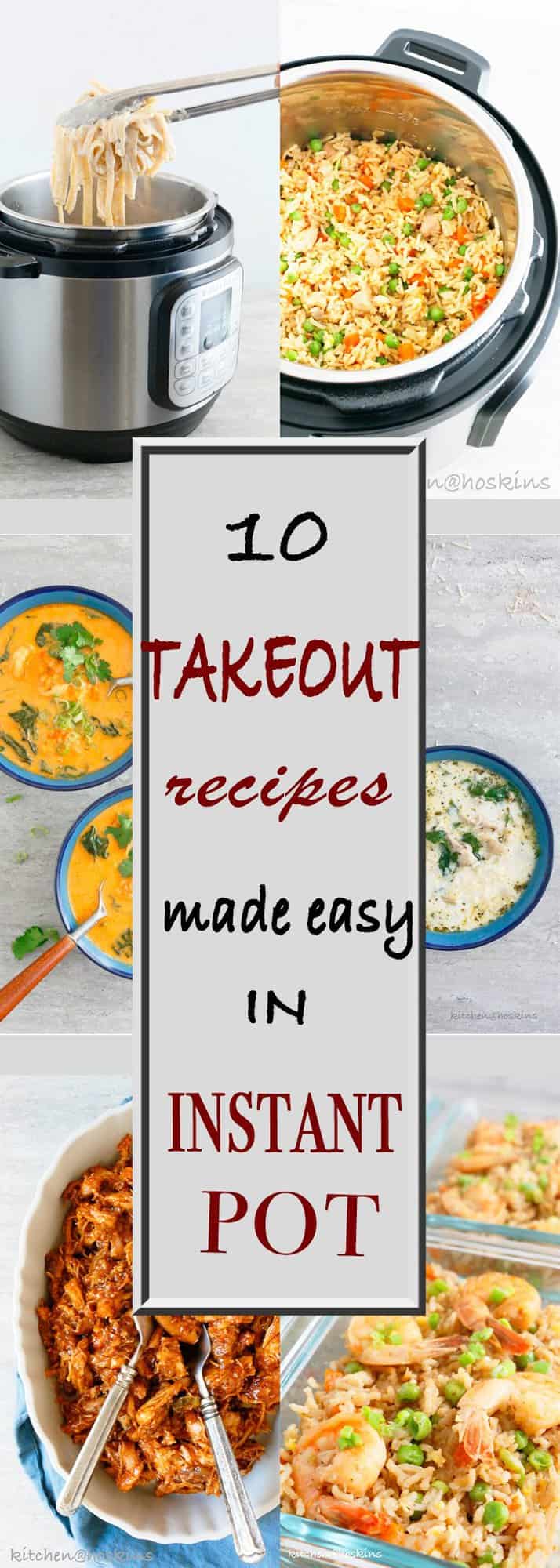 instant pot takeout recipes