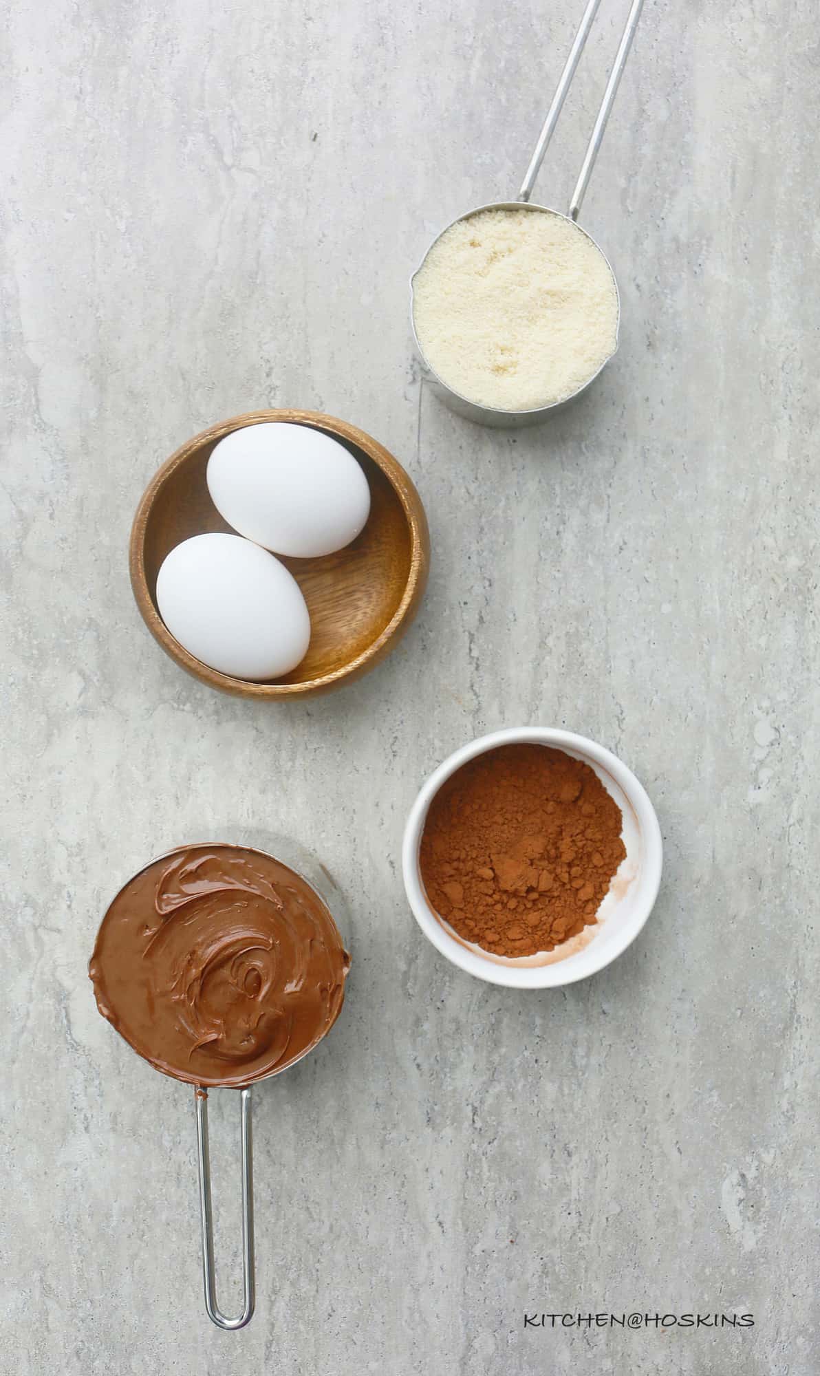 gluten free nutella brownie muffins