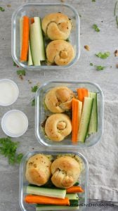 CHICKEN PETSO SLIDERS WITH LEFTOVER GARLIC KNOTS