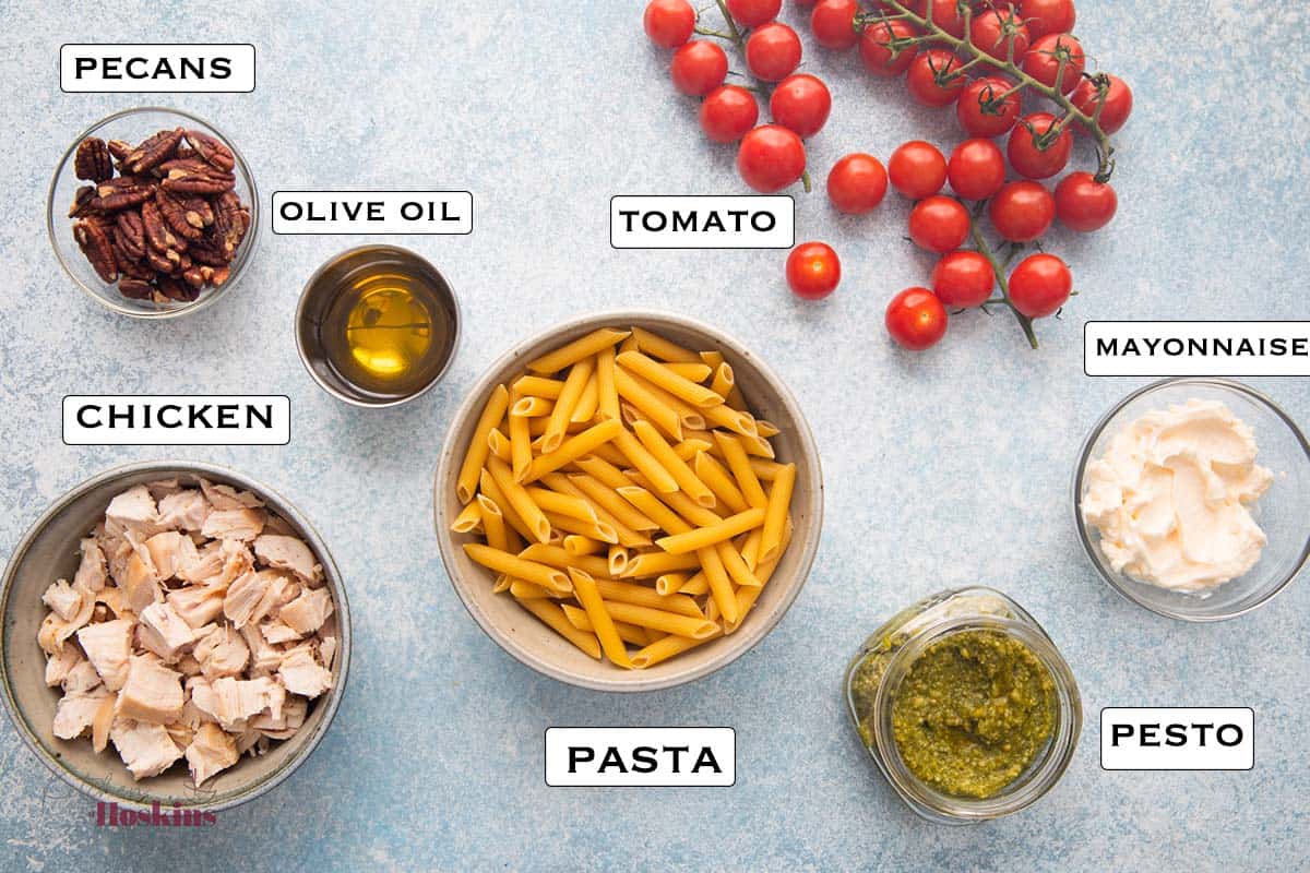 ingredients needed for the recipe.