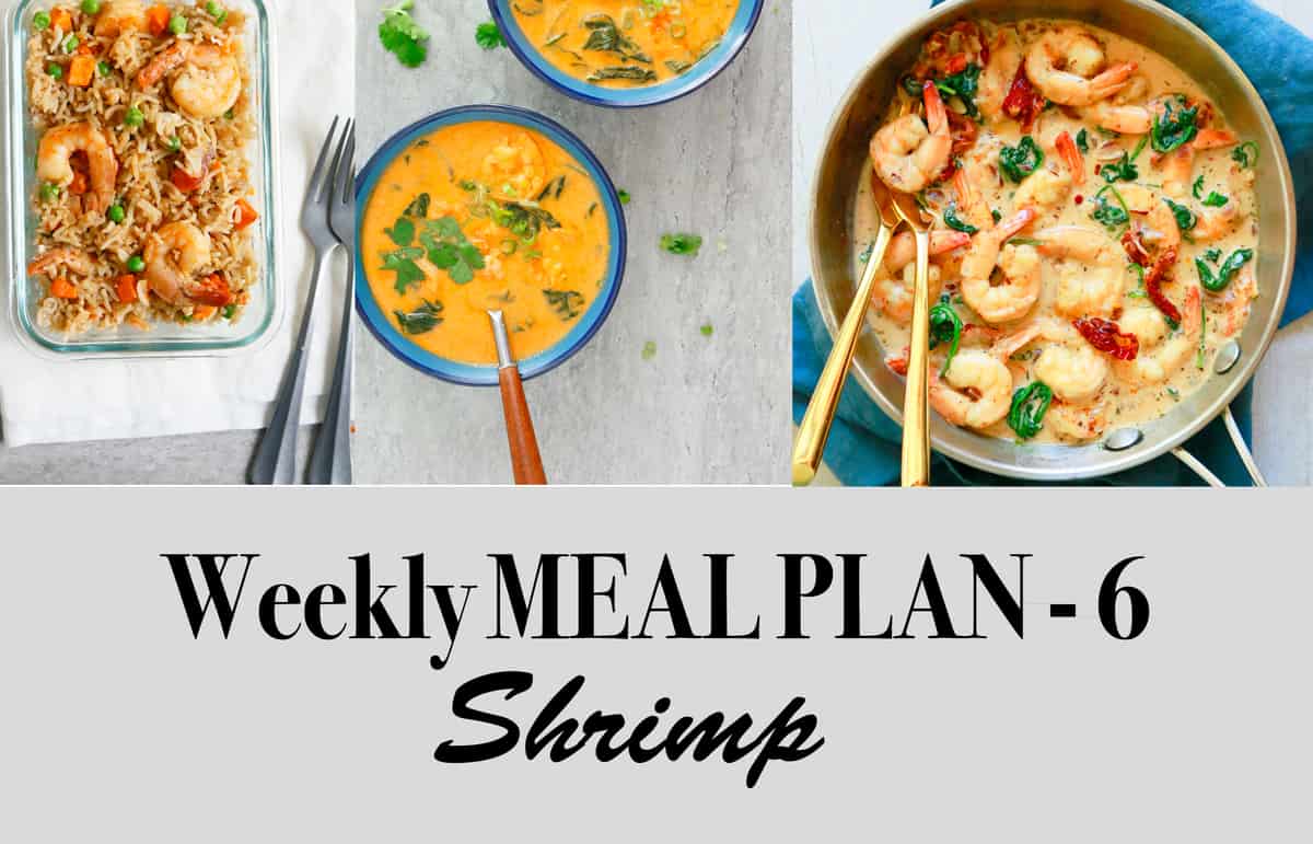 Weekly Meal Plan-6, Shrimp