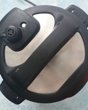a closed instant pot.