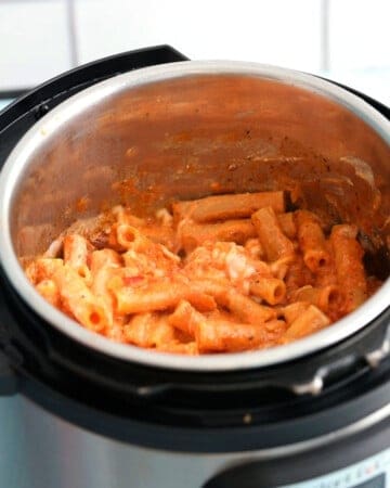 baked ziti pasta in an instant pot.