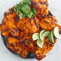 authentic TANDOORI CHICKEN in oven