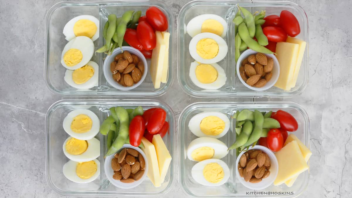 diy protein snack box