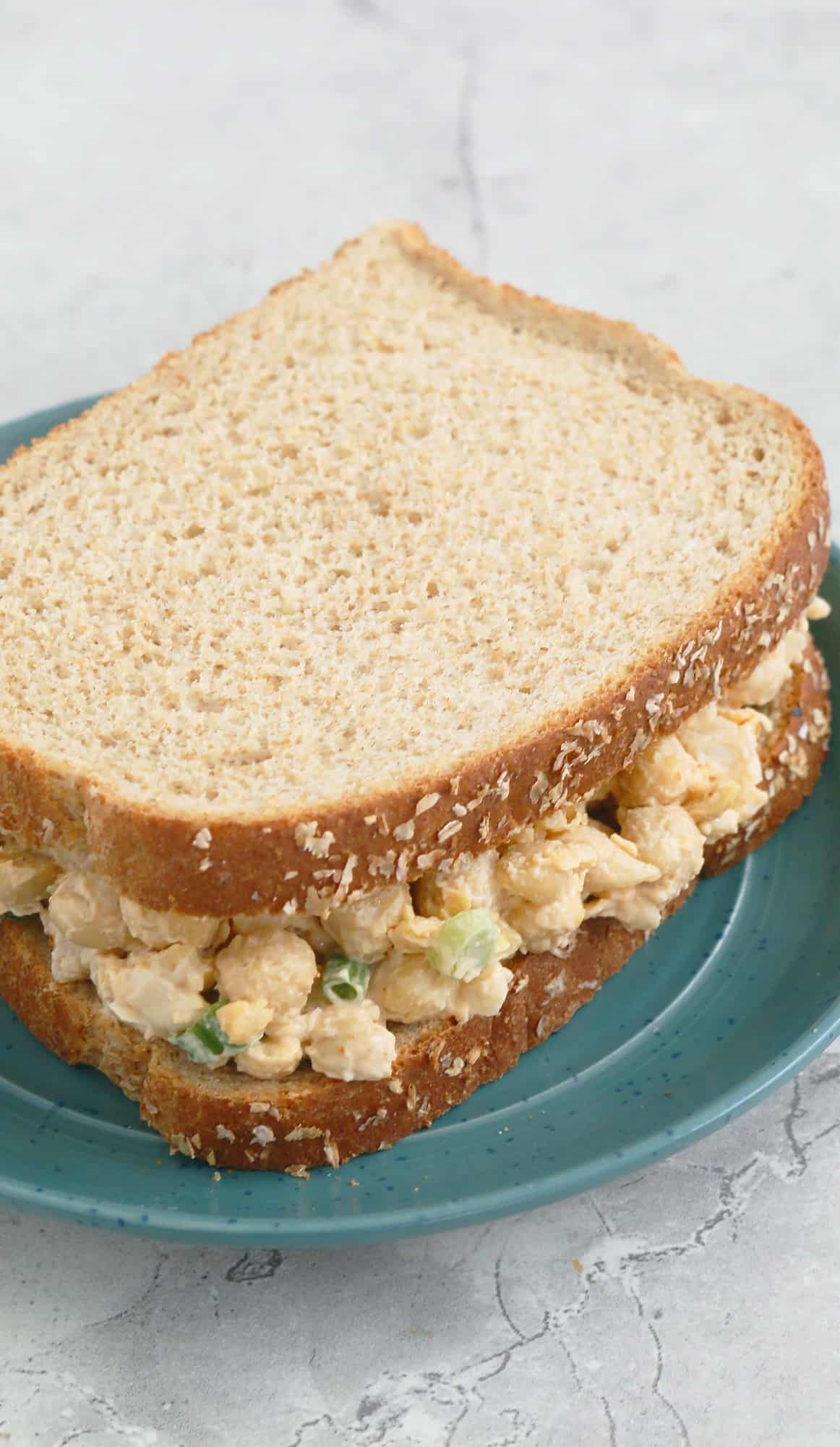 chickpea salad sandwich