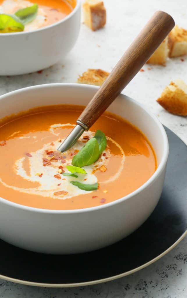 best creamy tomato soup in instant pot