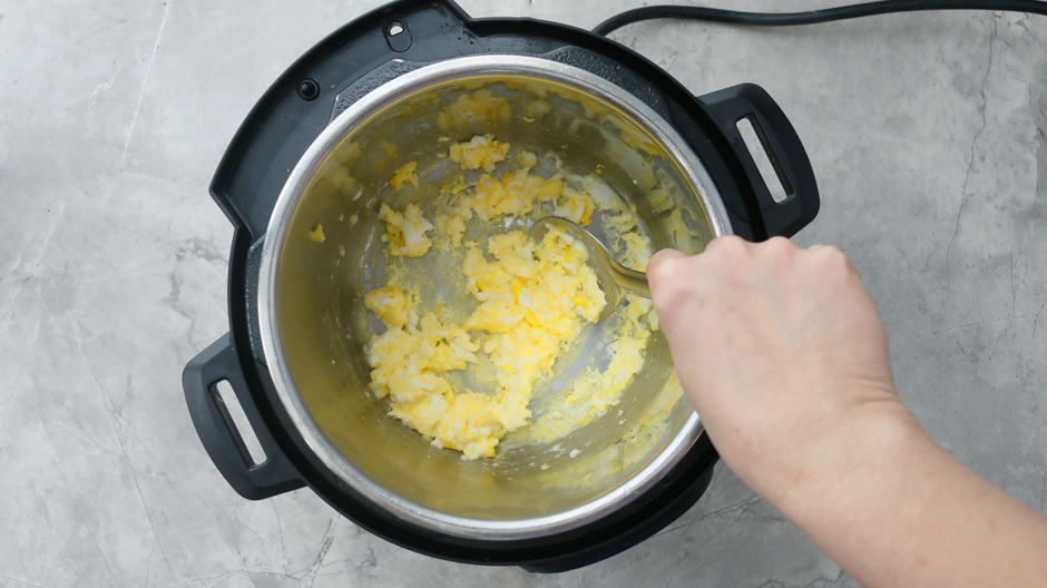 scrambled eggs in instant pot