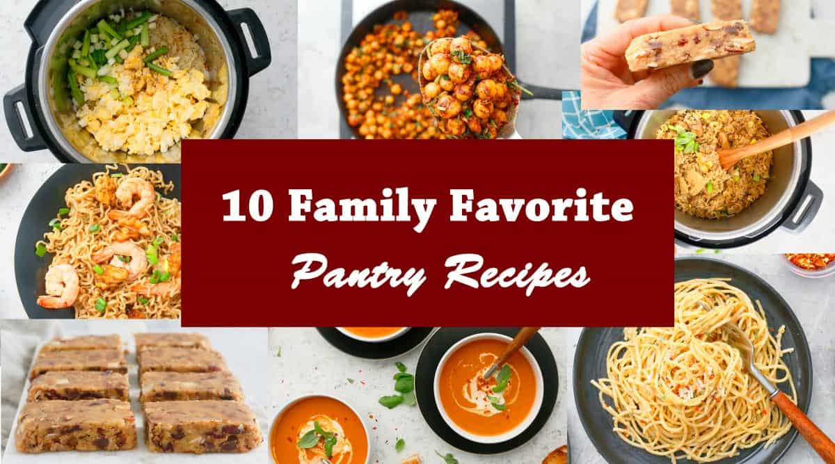 family favorite pantry recipes