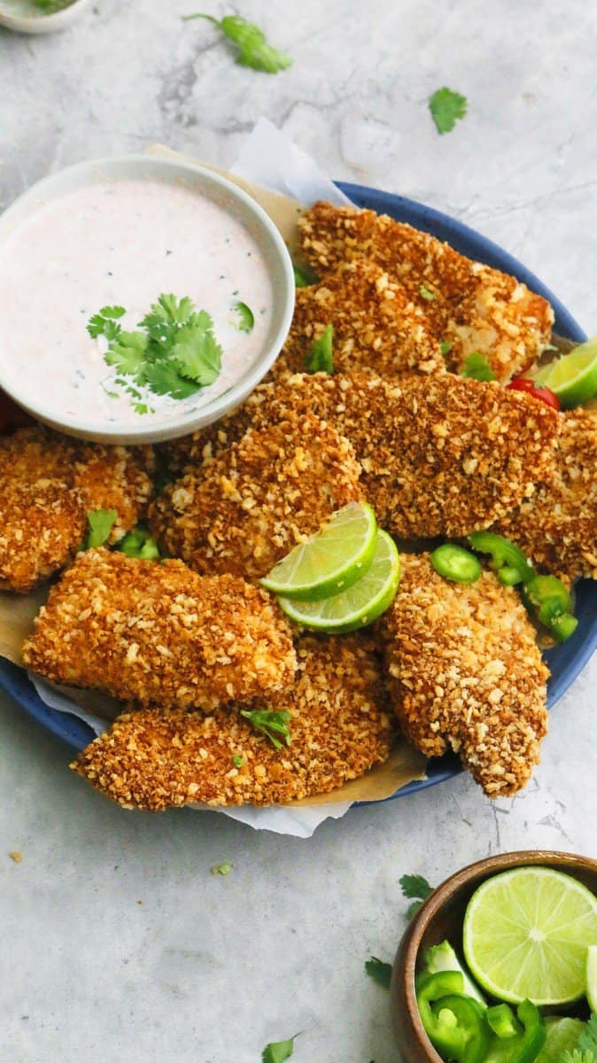Crispy Oven Baked Fish for Tacos | Kitchen at Hoskins
