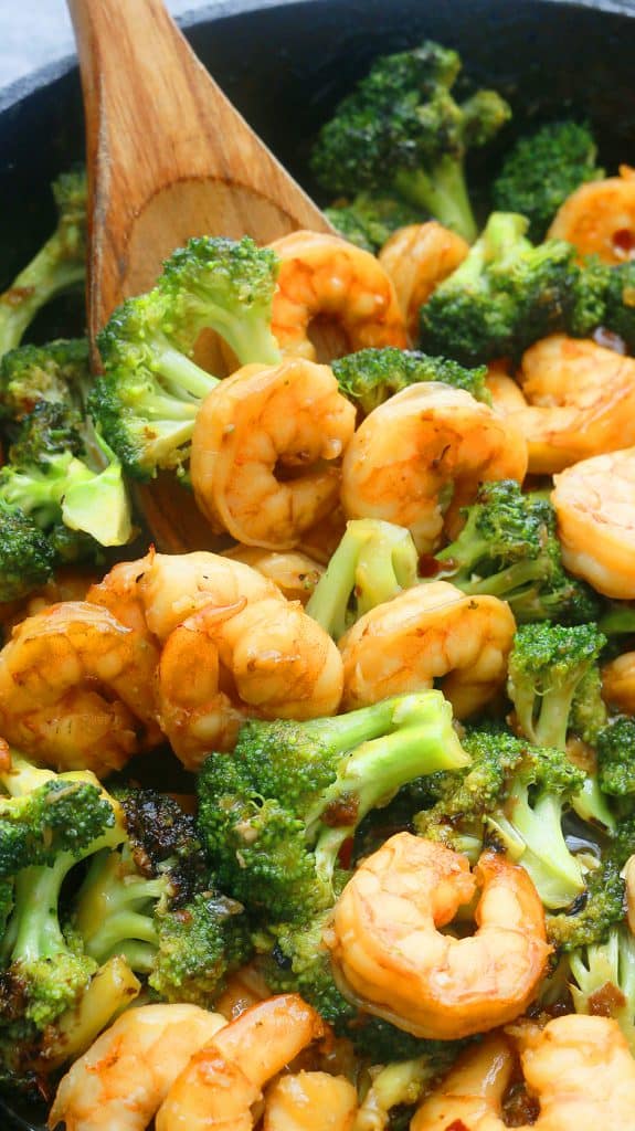 Shrimp and Broccoli Stir Fry (ready in 20 minutes) | KITCHEN @ HOSKINS