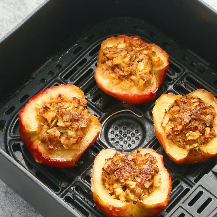 Air Fryer Baked Apples (Moist & Juicy) | KITCHEN @ HOSKINS