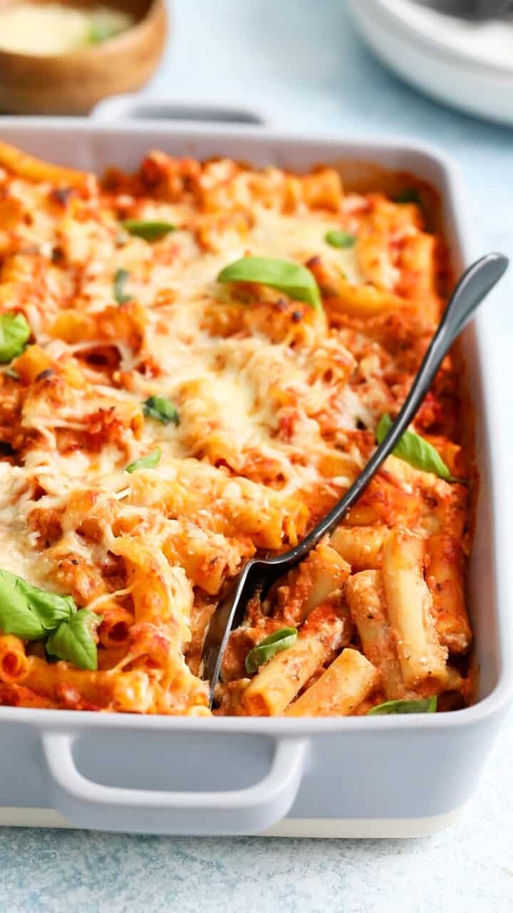 Baked Ziti with Chicken | Kitchen At Hoskins