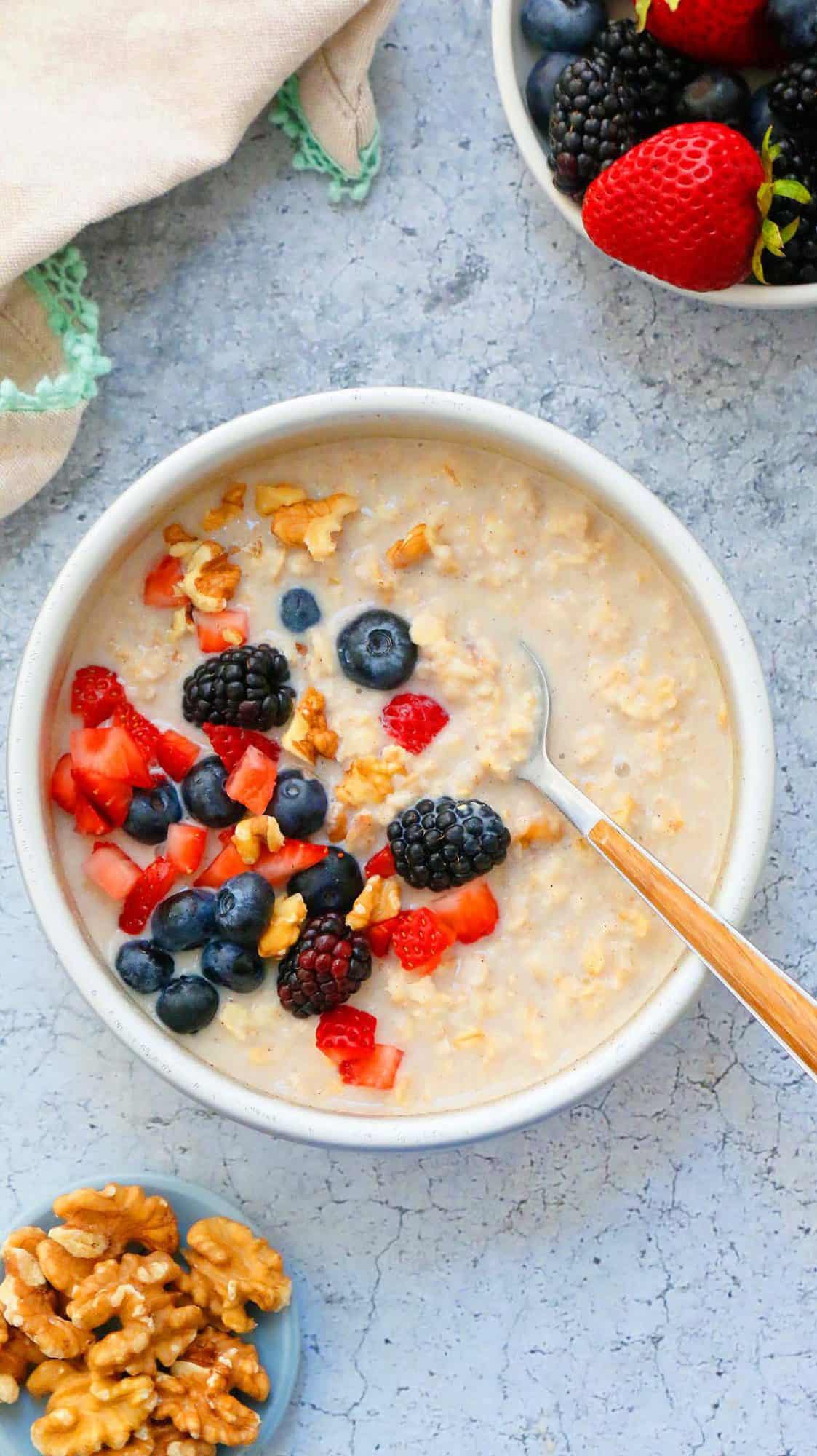 Air fryer Oatmeal with Rolled Oats Kitchen At Hoskins