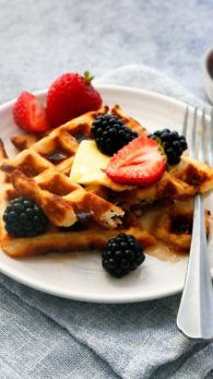 Eggless Waffles - Crispy & Fluffy KITCHEN @ HOSKINS