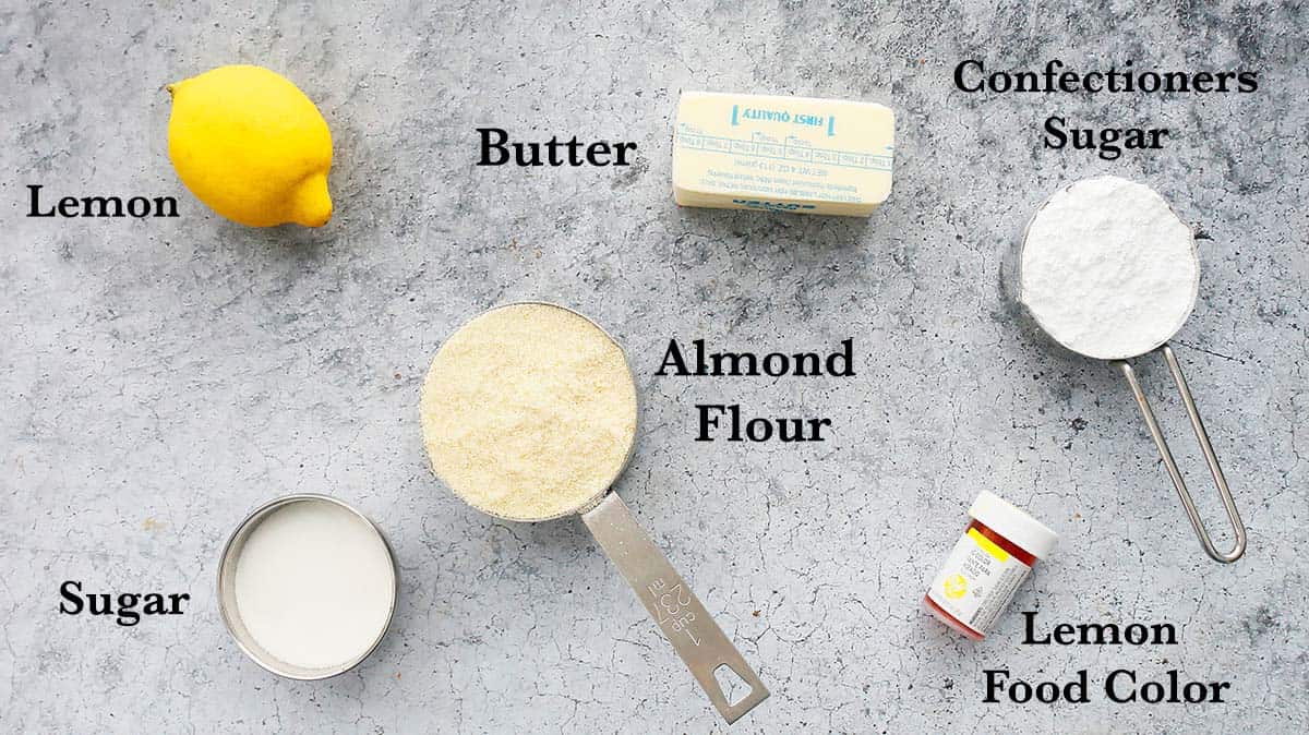 ingredients needed to make cookies