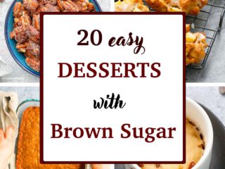 brown sugar desserts