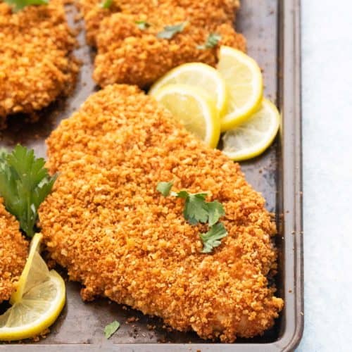 Baked Chicken Cutlets