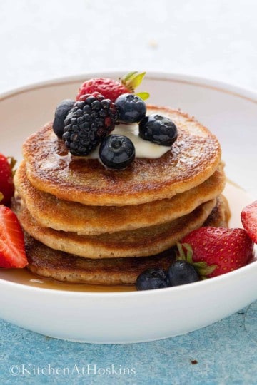 Oat Flour Pancakes | Kitchen At Hoskins