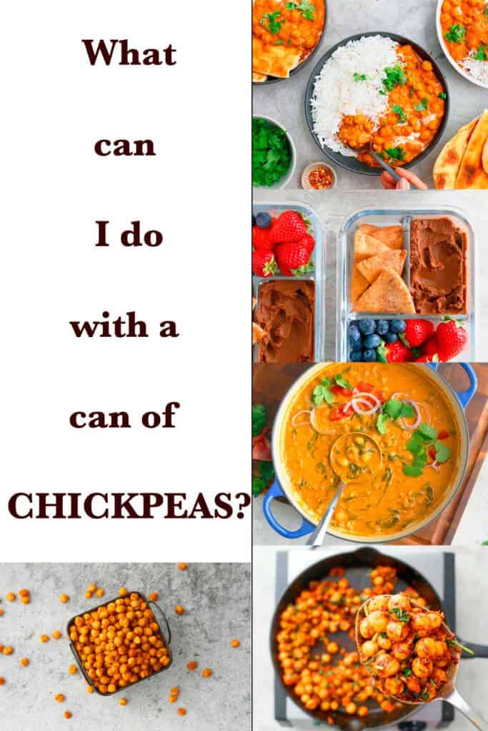 recipes using canned chickpeas.
