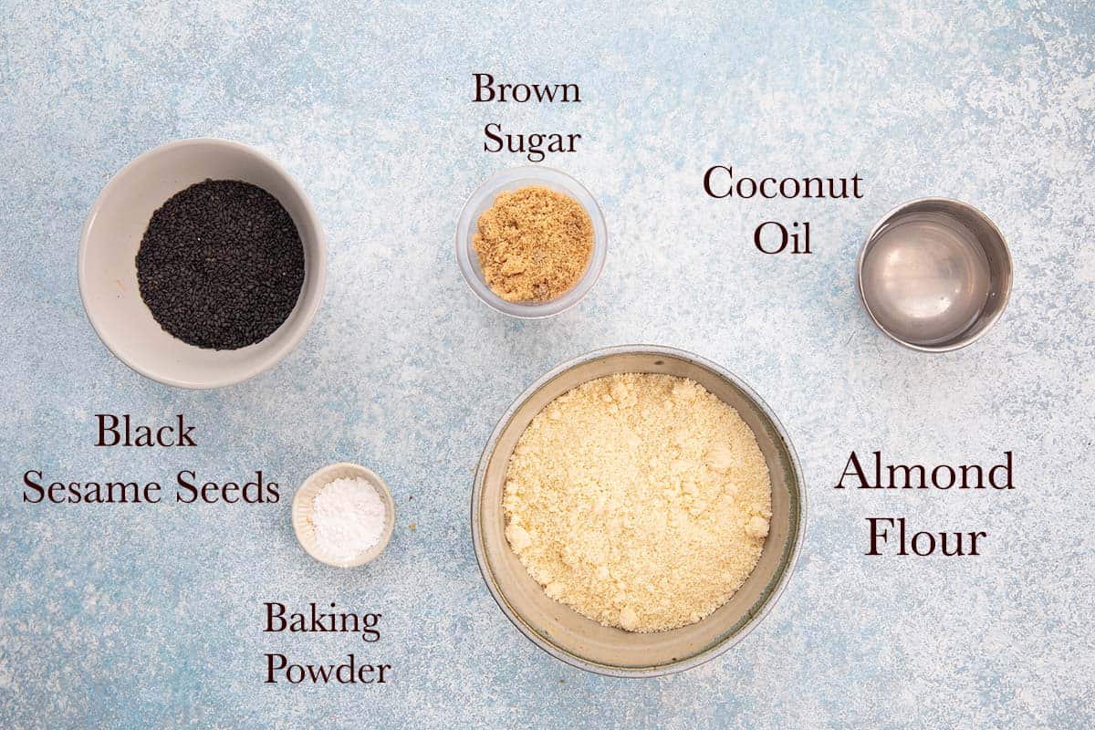 ingredients needed to make biscuits.
