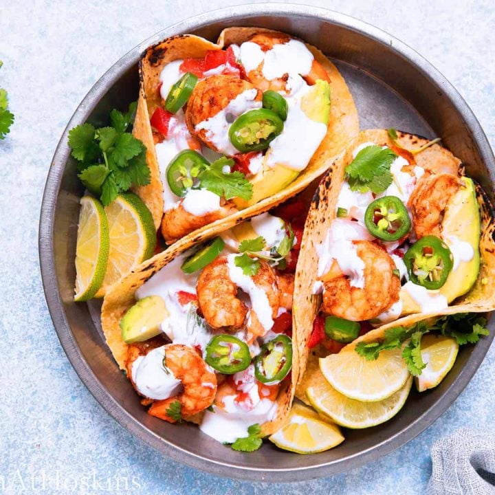 Air Fryer Shrimp Tacos | Kitchen At Hoskins