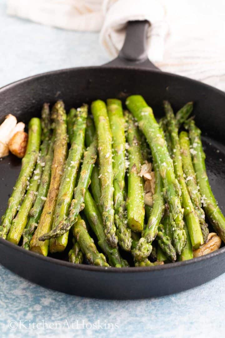 Pan fried Asparagus Kitchen At Hoskins