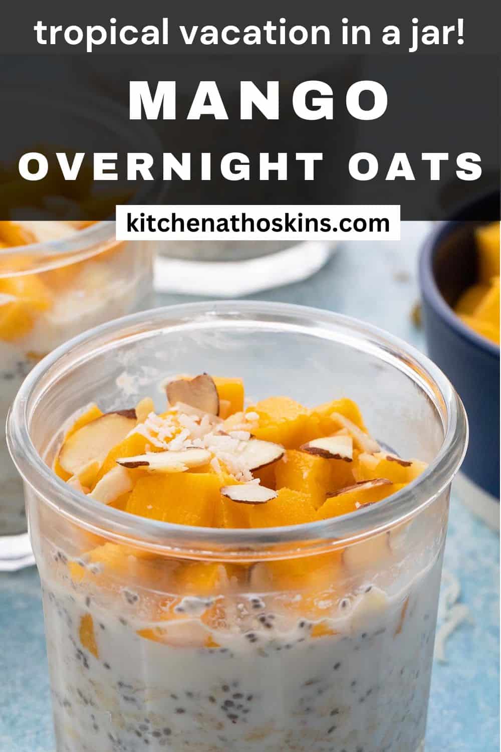 Mango Overnight Oats | Kitchen At Hoskins