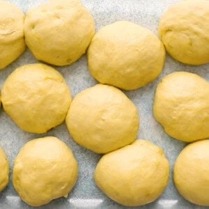 golden avocado dinner rolls.
