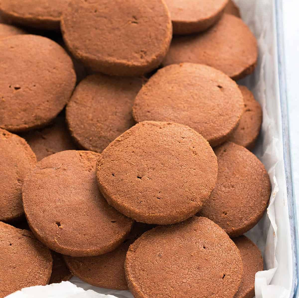 Chocolate Shortbread Cookies | Kitchen At Hoskins
