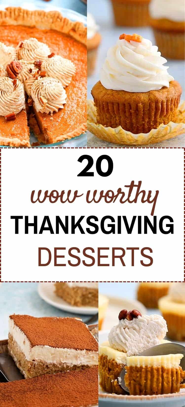 20 Thanksgiving Dessert Recipes | Kitchen at Hoskins