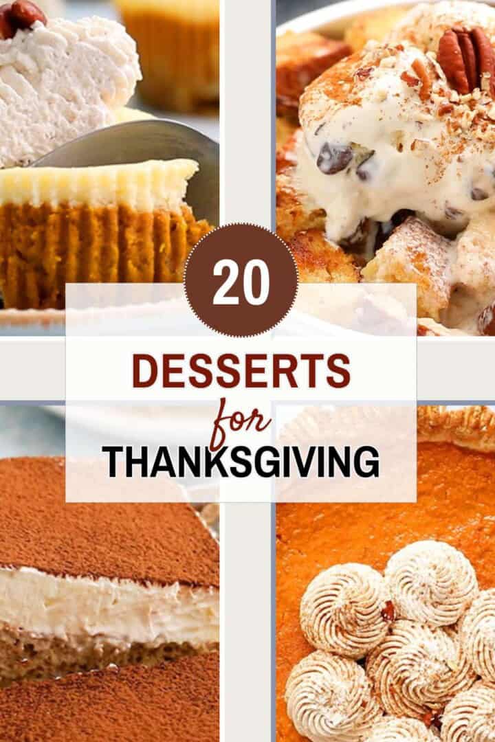 20 Thanksgiving Dessert Recipes | Kitchen at Hoskins