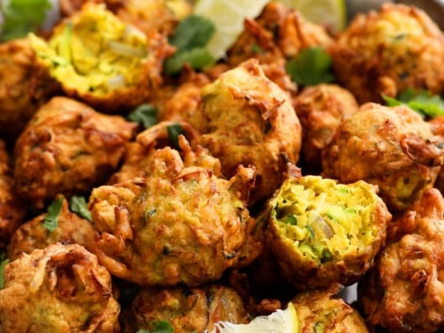 pako Zucchini Pakoda {Soft & Fluffy} | The Hoskins Kitchen